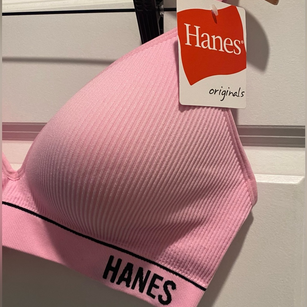 NWT Lot of 2 Hanes/Maidenform Comfort Bras, Sz. 2XL, Purple/Pink!! - Picture 10 of 13